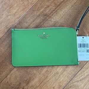 Kate Spade Vibrant Green Clutch